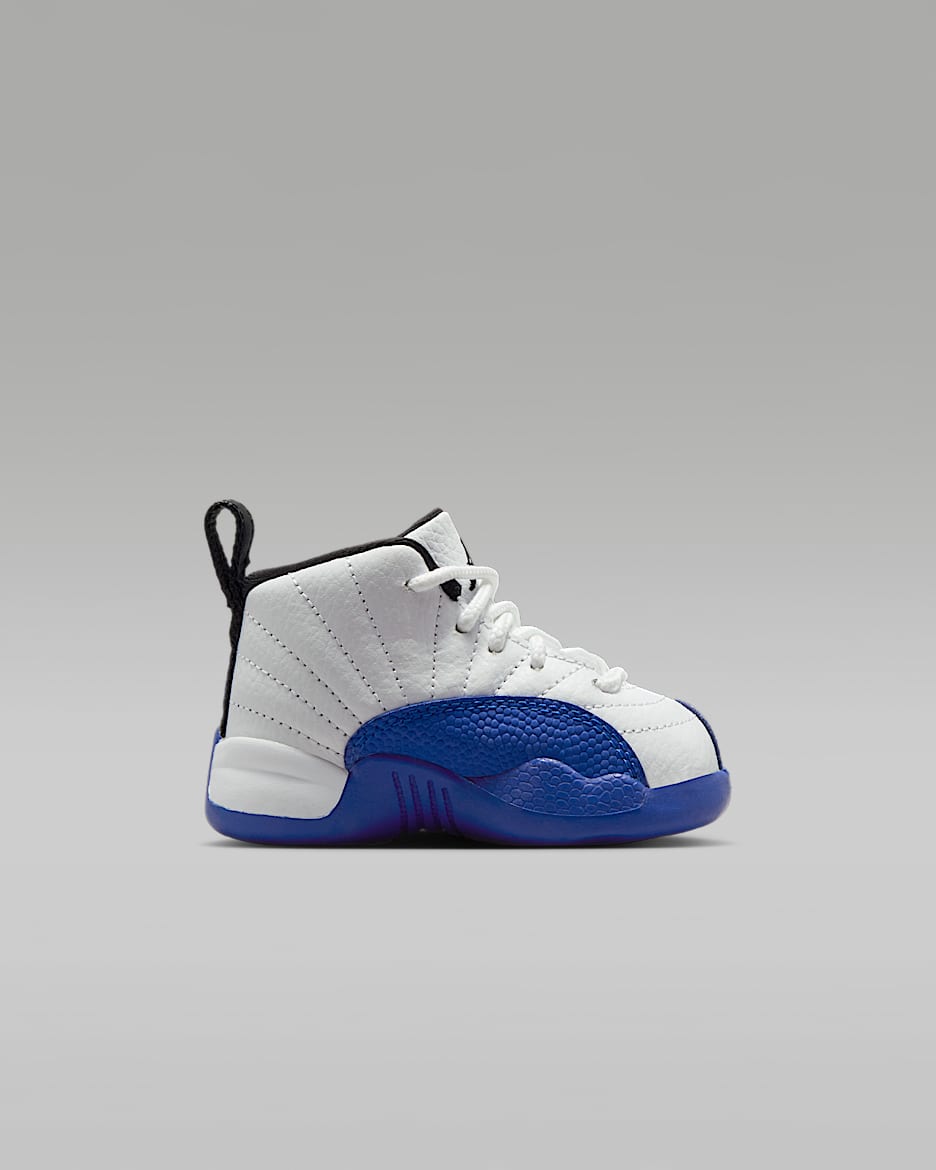 Jordan 12 Retro White Game Royal Baby Toddler Shoe. Nike
